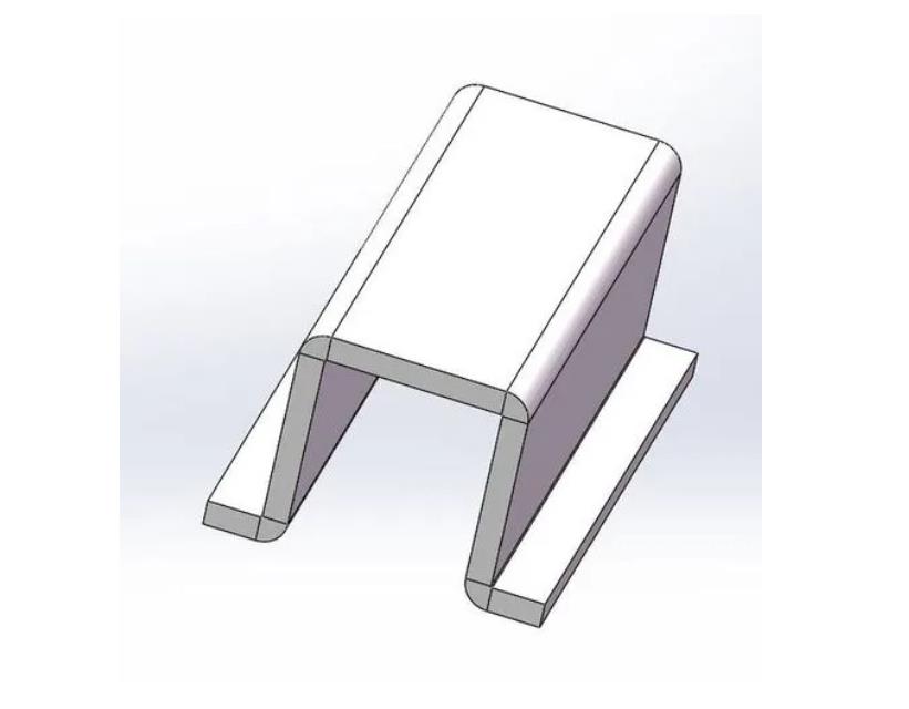 拜泉U型槽折弯件